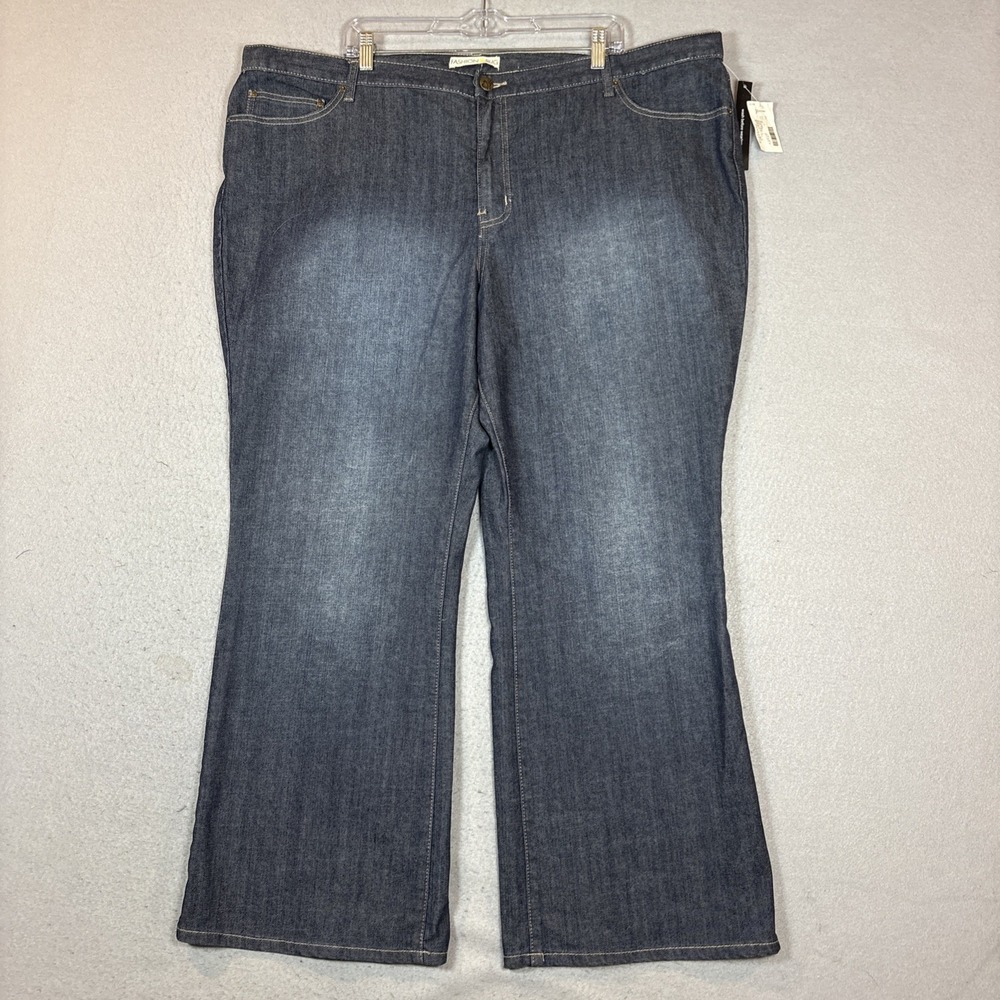 Fashion Bug Woman's Jeans Boot Cut Sits Below Waist SZ 30 Petite NWT Y2K